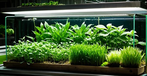 Baromate l'aquaponie : un écosystème vert pour votre espace de travail