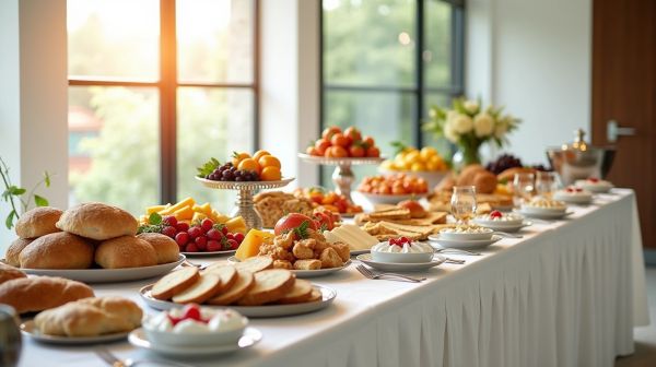 Buffet d'entreprise en Île-de-France : quel traiteur tient la distance ?